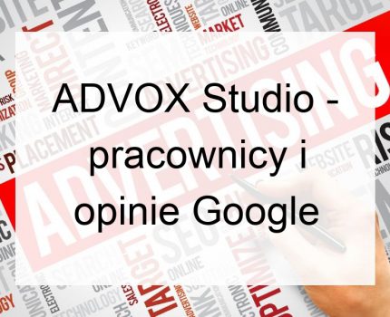 ADVOX Studio – pracownicy i opinie Google