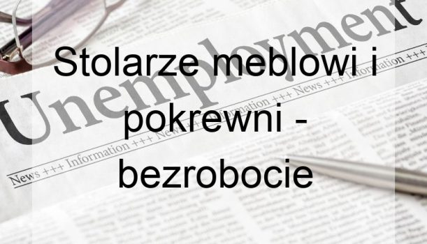 Stolarze meblowi i pokrewni – bezrobocie