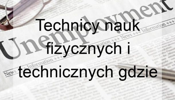 Technicy nauk fizycznych i technicznych gdzie indziej niesklasyfikowani – bezrobocie