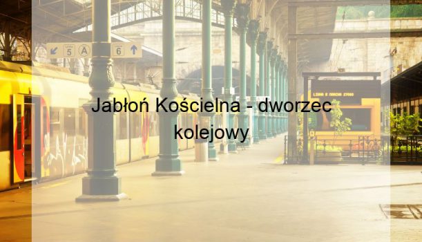 Jabłoń Kościelna – dworzec kolejowy