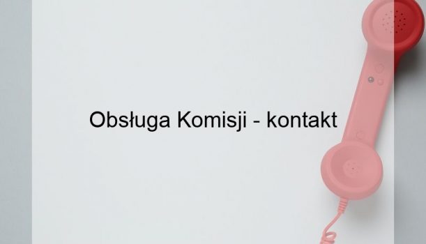 Obsługa Komisji – kontakt